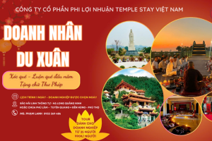 Du xuân đầu năm dành cho doanh nhân tại chùa Phú Lâm, Tuyên Quang