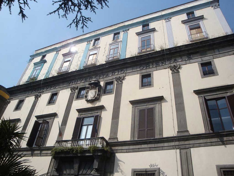 Palazzo Giusso tại Đại học Naples “L'Orientale.” Ảnh: napoli-turistica.com