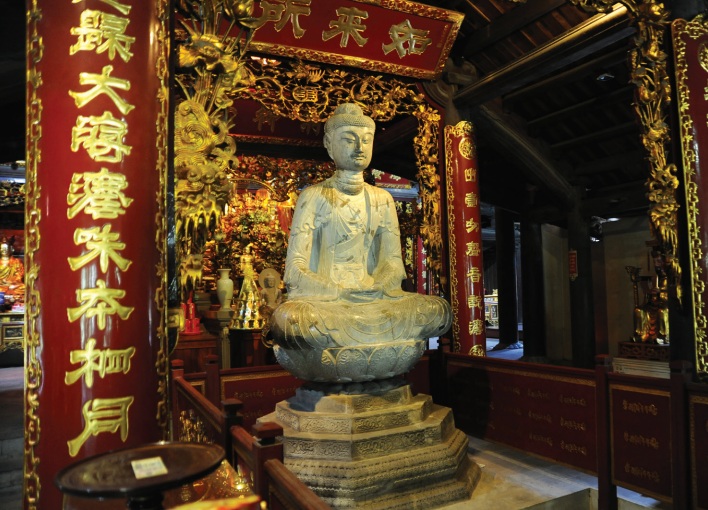 Tượng Phật A di đà chùa Phật Tích (Bắc Ninh) - Ảnh: Minh Khang Tượng Phật A di đà chùa Phật Tích (Bắc Ninh) - Ảnh: Minh Khang