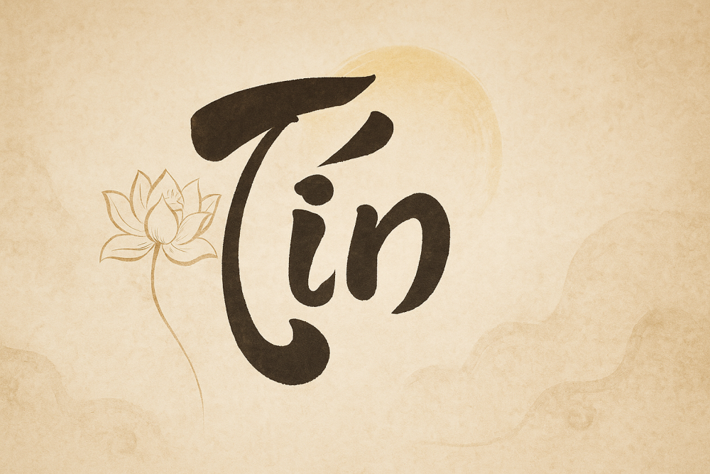 Tín: Nền tảng đạo hạnh và sức mạnh chuyển hóa