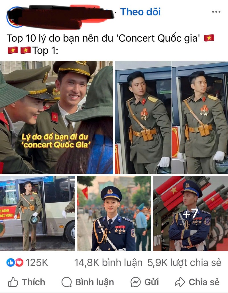 Ảnh chụp màn hình từ Facebook Ảnh chụp màn hình từ Facebook