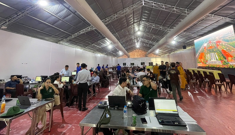 Trung tâm báo chí Vesak 2025 trước Trung tâm báo chí Vesak 2025 trước