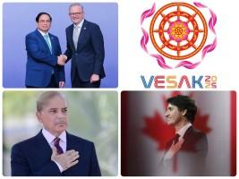 Thủ tướng Australia, Pakistan; Đảng Tự do Canada chúc mừng Vesak 2025