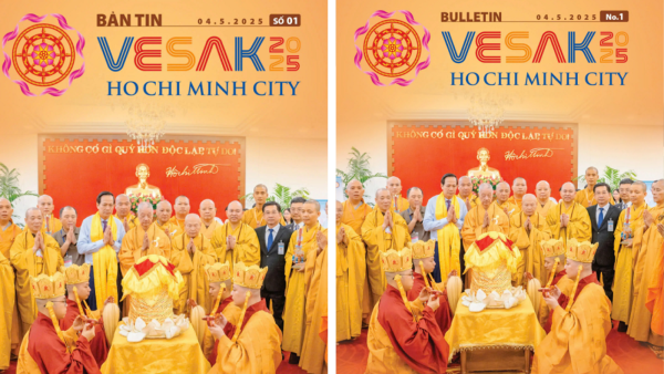 Xuất bản số 1 ấn phẩm tin nhanh: Bản tin Vesak 2025