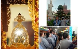 Lần đầu được chiêm bái Xá lợi Phật