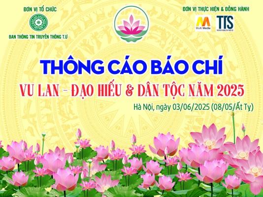 TCBC - Chương trình Vu Lan - Đạo hiếu & Dân tộc năm 2025