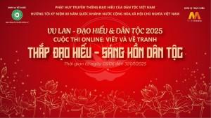 Thể lệ cuộc thi online "Thắp đạo Hiếu - Sáng hồn Dân tộc"