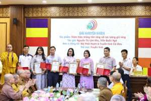Lễ Trao giải Báo chí Phật giáo 2024 & Phát động  mùa giải 2025