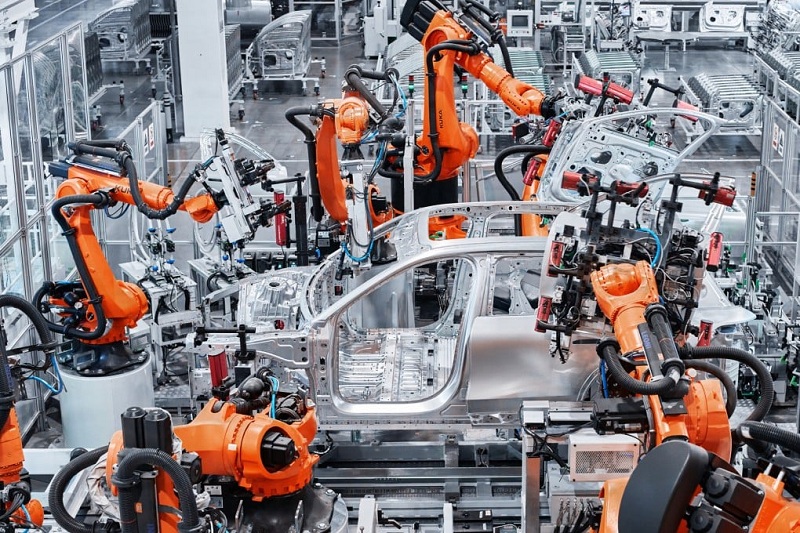 Một “nhà máy tối” thuộc sở hữu của công ty EV Nio tại Trung Quốc. Ảnh: scmp.com Một “nhà máy tối” thuộc sở hữu của công ty EV Nio tại Trung Quốc. Ảnh: scmp.com