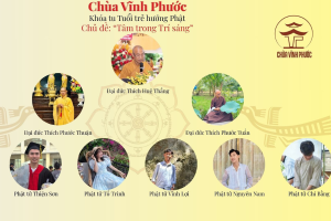 Vĩnh Long: Chùa Vĩnh Phước tổ chức Khoá tu "Tâm trong Trí sáng"