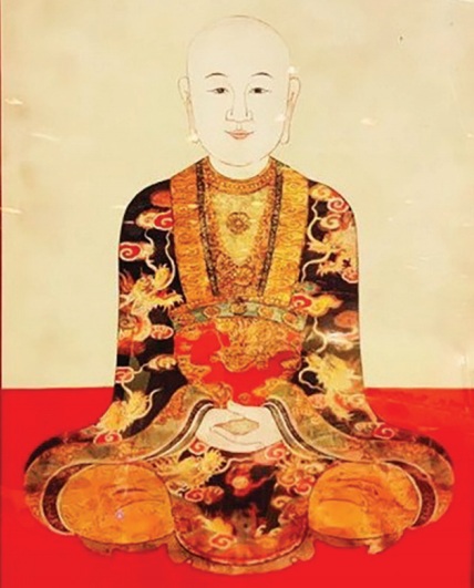Chân dung Thiền sư Nguyễn Minh Không.
Tranh cổ thờ tại đền Thánh Nguyễn Chân dung Thiền sư Nguyễn Minh Không.
Tranh cổ thờ tại đền Thánh Nguyễn
