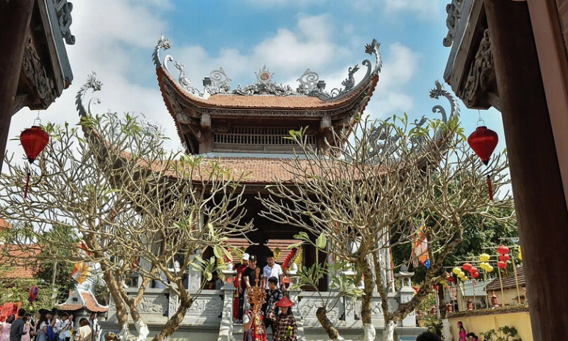 Chùa Già Lê, Hà Nội. Ảnh: Tác giả Chùa Già Lê, Hà Nội. Ảnh: Tác giả