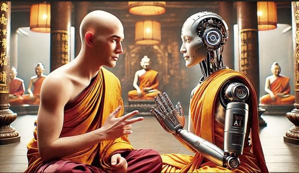Cuộc đàm thoại tuyệt vời giữa Phật giáo và AI