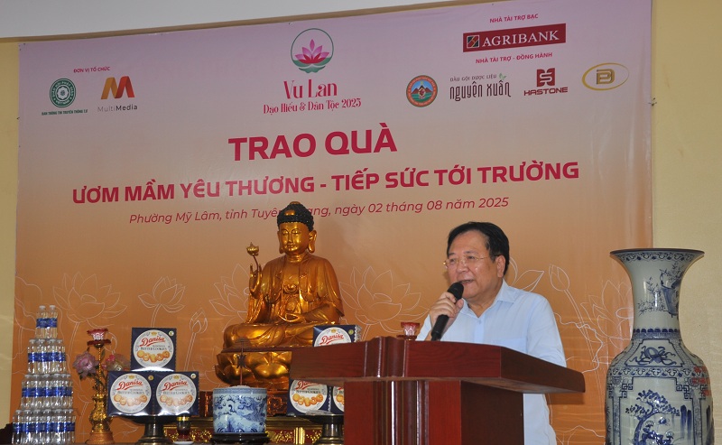 Ông Vương Duy Biên phát biểu