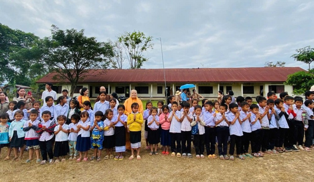 Ni trưởng Chúng Liên “khéo dân vận” trong hoạt động từ thiện xã hội