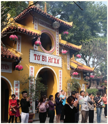 Chùa Quán Sứ, Hà Nội - Ảnh: Minh Anh
