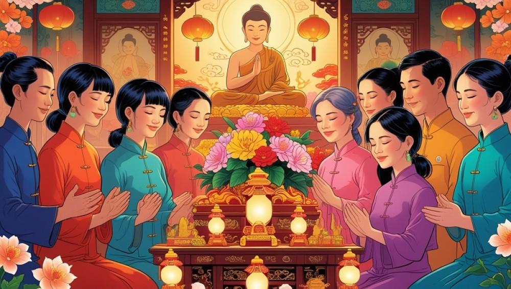 Người phật tử tại gia và đạo hiếu Vu Lan