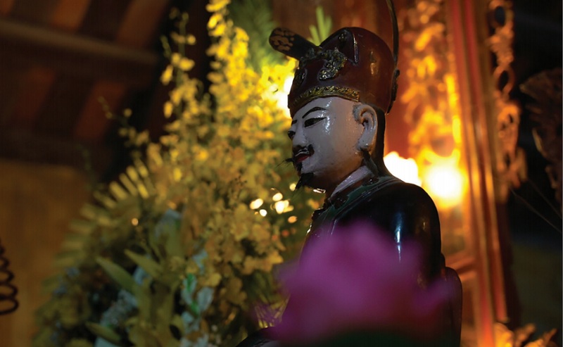 Tượng thờ Thái úy Tô Hiến Thành. (Ảnh: sưu tầm) Tượng thờ Thái úy Tô Hiến Thành. (Ảnh: sưu tầm)