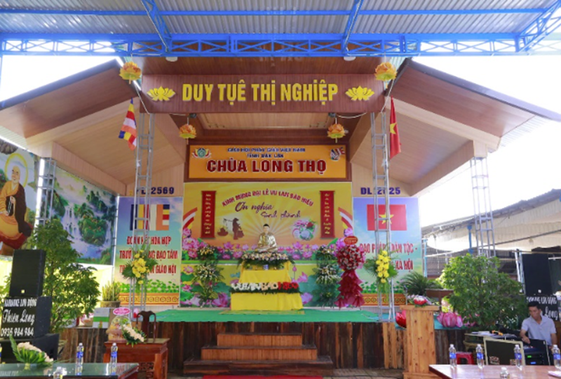 Chùa Long Thọ tổ chức lễ Vu Lan năm 2025. Chùa Long Thọ tổ chức lễ Vu Lan năm 2025.