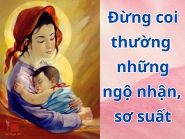 Đừng coi thường những ngộ nhận, sơ suất