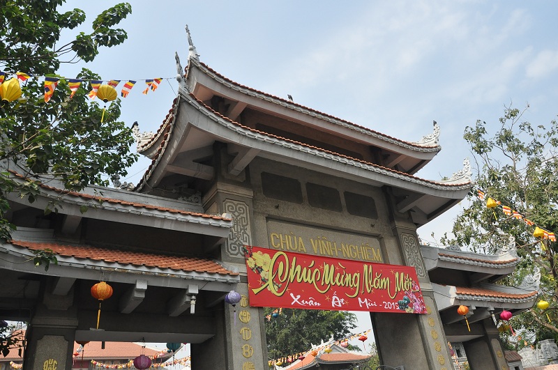Chùa Vĩnh Nghiêm (ảnh: Thường Nguyên)