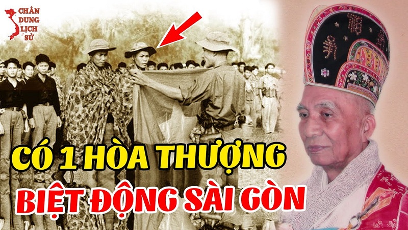 Hòa Thượng Thích Viên Hảo - Chiến sĩ biệt động thành khoác áo cà sa đánh tơi tả lính Ngụy (ảnh: Internet)