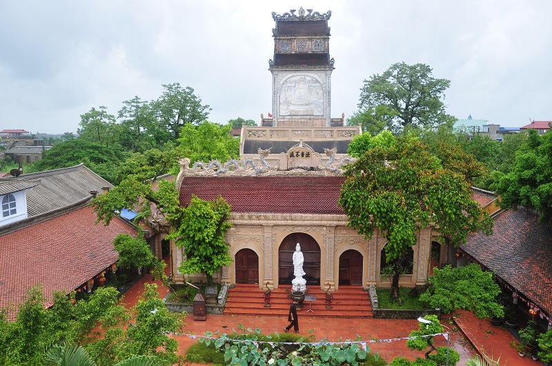 Chùa Cổ Lễ chụp ngày 08/08/2013 (ảnh: Thường Nguyên)