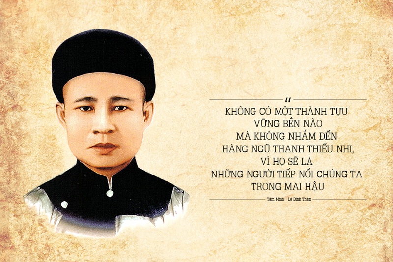 Cư sĩ Lê Đình Thám (ảnh: Internet) Cư sĩ Lê Đình Thám (ảnh: Internet)