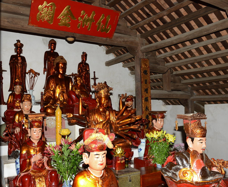 Chính điện chùa Phổ Minh (Ninh Bình). Ảnh sưu tầm.