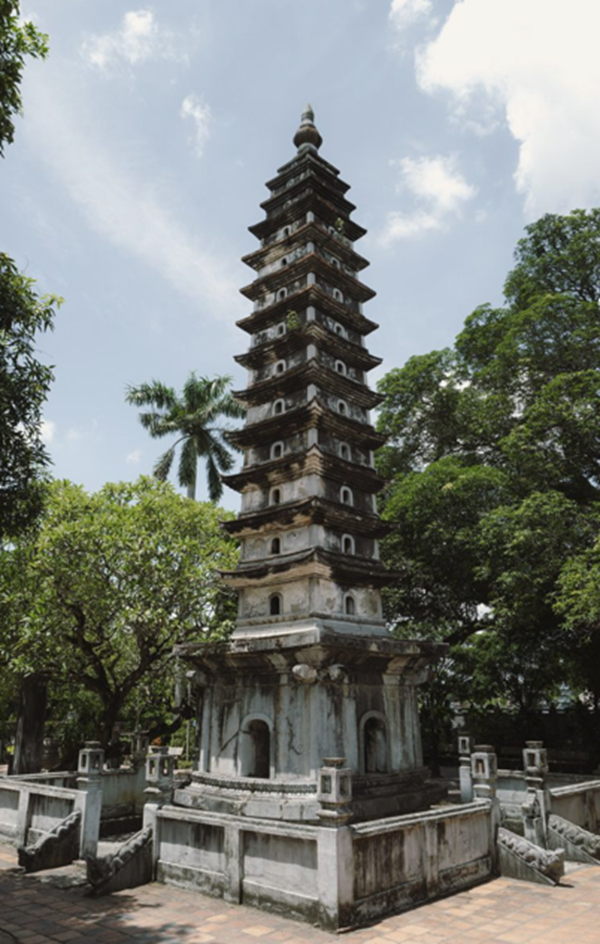 Tháp chùa Phổ Minh (Ninh Bình). Ảnh sưu tầm.