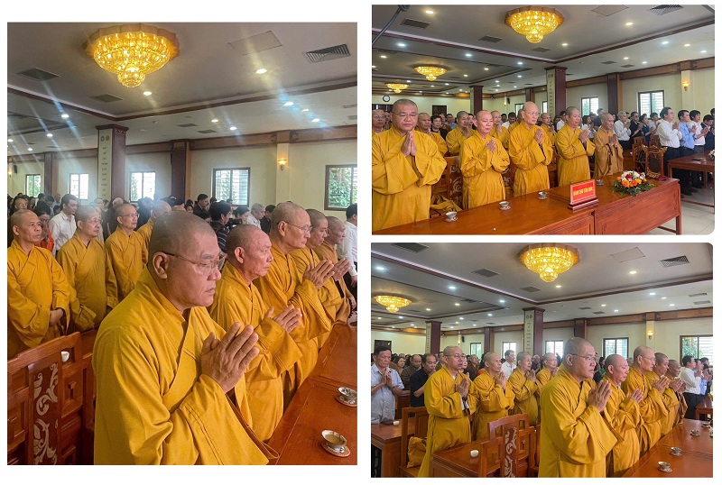 Phút nhập từ bi quán, thành kính tưởng niệm Tân viên tích hòa thượng Thích Trí Tịnh - Phó pháp chủ Hội đồng Chứng minh minh minh Minh GHPGVN