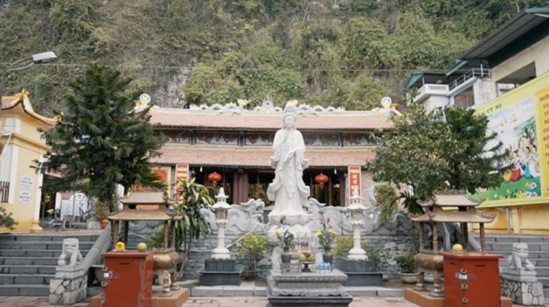Chùa Long Tiên (Quảng Ninh). Ảnh sưu tầm.