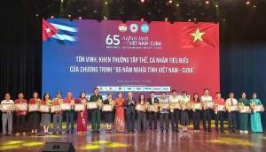 Lan tỏa nghĩa tình Việt Nam – Cuba qua chương trình vận động ủng hộ và sáng tác ca khúc hữu nghị
