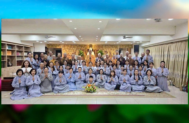 Chùa Việt Đài, Đài Loan: Giao lưu Thiền trà cùng đoàn phật tử Việt Nam