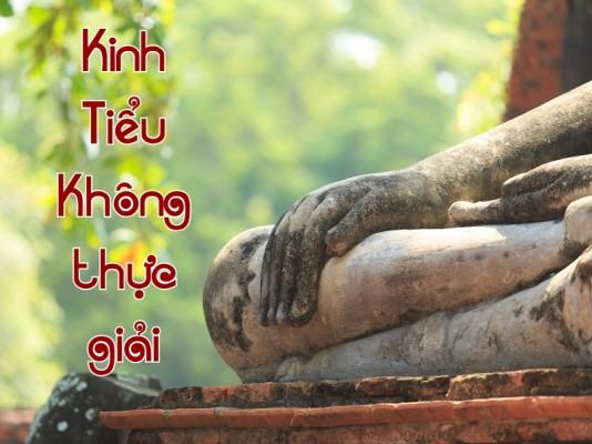 Kinh Tiểu Không thực giải