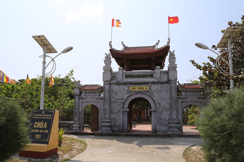 Chùa Trường Sa lớn (ảnh: Internet)