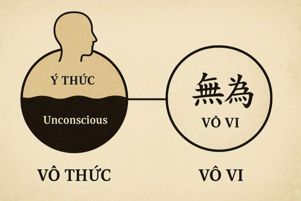 Vô thức và vô vi - Cuộc gặp gỡ giữa tâm lý học phương Tây và đạo đức học phương Đông