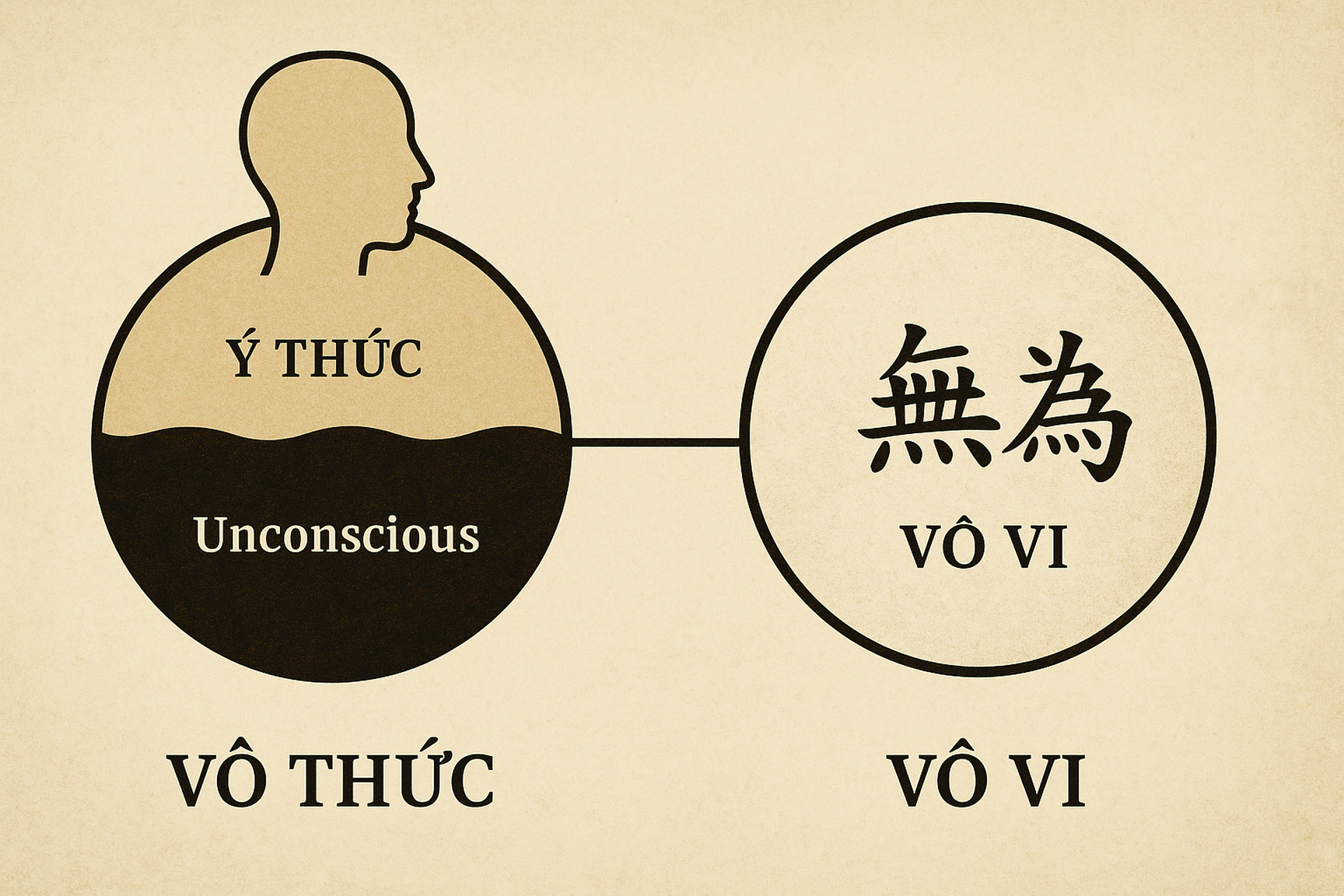 Vô thức và vô vi - Cuộc gặp gỡ giữa tâm lý học phương Tây và đạo đức học phương Đông. Vô thức và vô vi - Cuộc gặp gỡ giữa tâm lý học phương Tây và đạo đức học phương Đông.