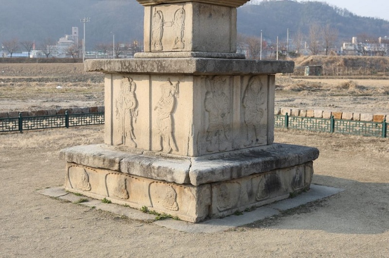 Tháp đá năm tầng (chi tiết) tại Gaesimsa. Ảnh: cha.go.kr