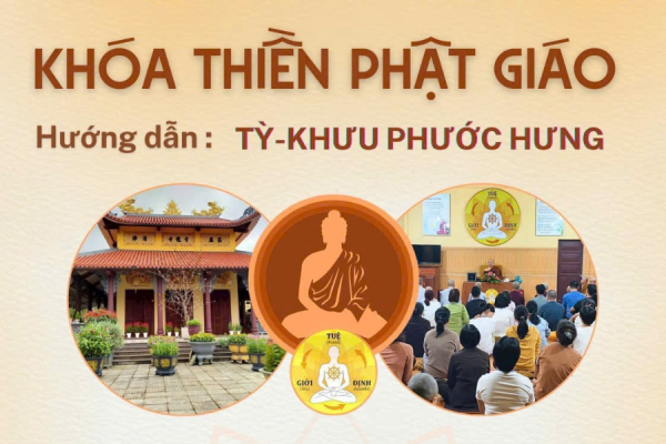 Đà Nẵng: Khóa Thiền tại chùa Thanh Long tháng 12/2025
