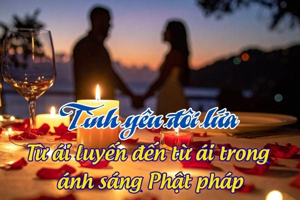 Tình yêu đôi lứa – từ ái luyến đến từ ái trong ánh sáng phật pháp