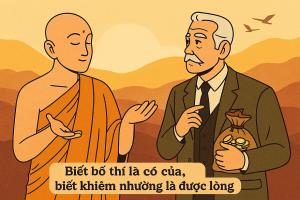 Giàu sang không mua được lòng người