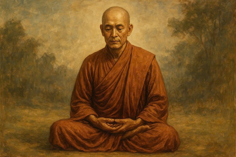 Ảnh minh họa thiết kế bởi AI - Tạp chí Nghiên cứu Phật học