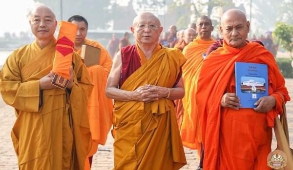 Đại lễ tụng đọc Lời Phật tại Lâm Tỳ Ni nhân dịp Kỷ niệm thành lập chùa Ngàn Phật