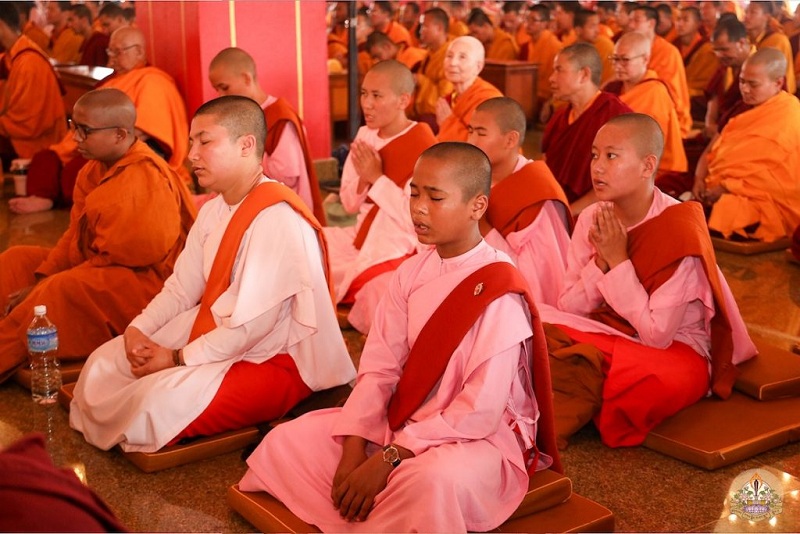 Nguồn ảnh: Tu viện Pal Thubten Shedrub Ling - Facebook của Chùa Ngàn Phật