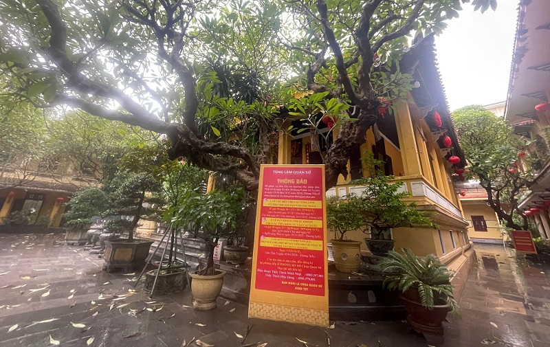 Chùa Quán Sứ. Ảnh: Thường Nguyên