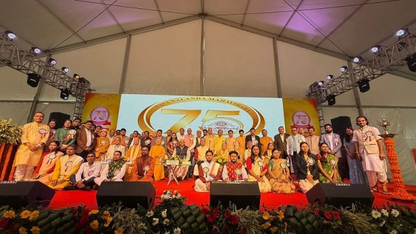 Kỷ niệm 75 năm Đại tự viện mới tại Đại học Nalanda