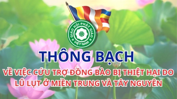 GHPGVN kêu gọi cứu trợ đồng bào bị thiệt hại do lũ lụt ở miền Trung, Tây Nguyên