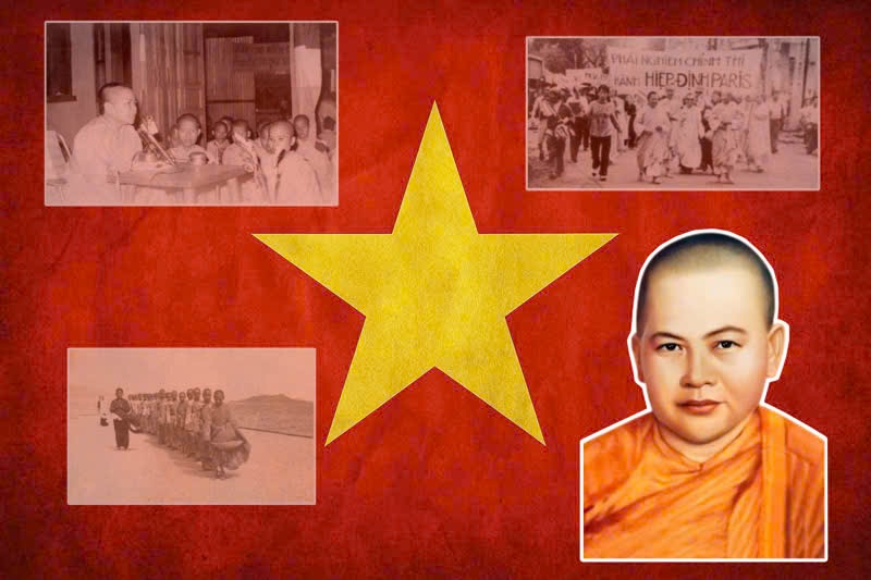 Dấu ấn Ni trưởng Huỳnh Liên - Đạo pháp đồng hành cùng dân tộc