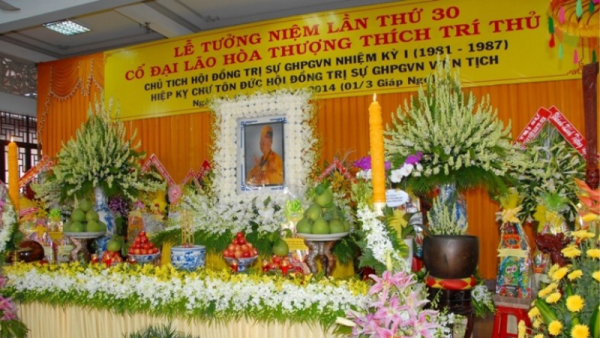 Vai trò và di sản luật học của HT.Thích Trí Thủ trong công cuộc chấn hưng PGVN